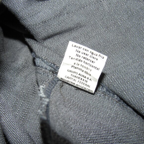 Mariana Marquez Women’s Gray Stretch Crop Pants M – Slim Ankle Trousers - Picture 8 of 8